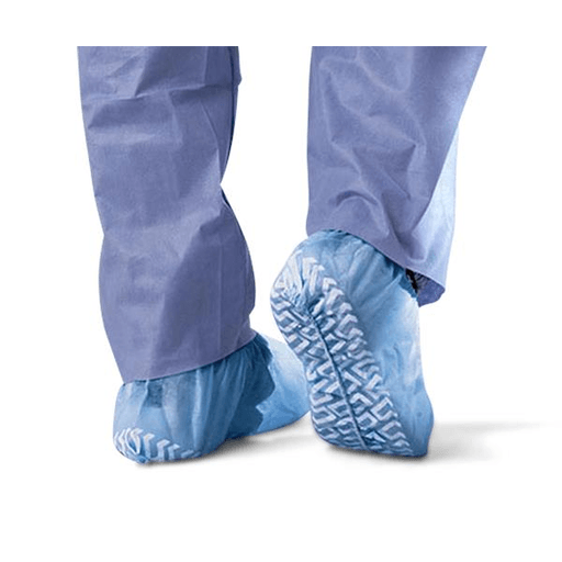 COVER SHOE 3-LAYER NONSKID BLUE XLG