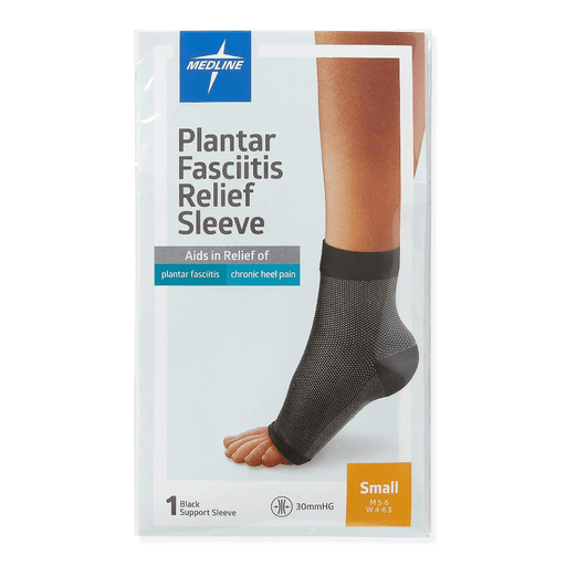 PLANTAR FASCIITIS SLEEVE BLK EA S