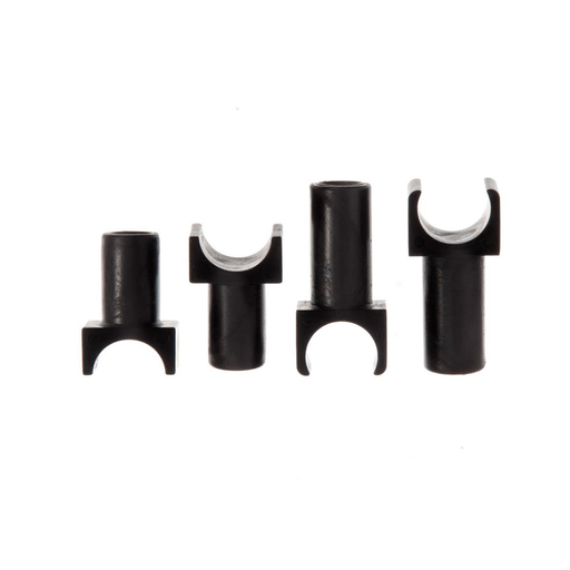 SEAT GUIDES BLACK PLASTIC PERMANENT F/WC
