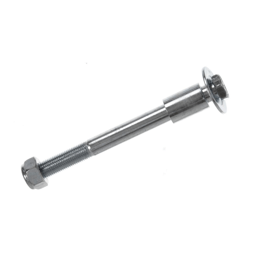 AXLE & NUT F/WHL REAR F/REMOVBLE ARM