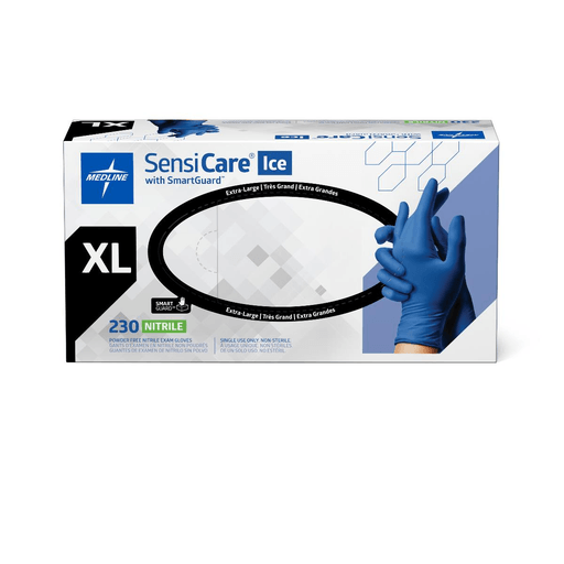GLOVE EXAM NTRL SENSICARE-ICE W/FILM XL