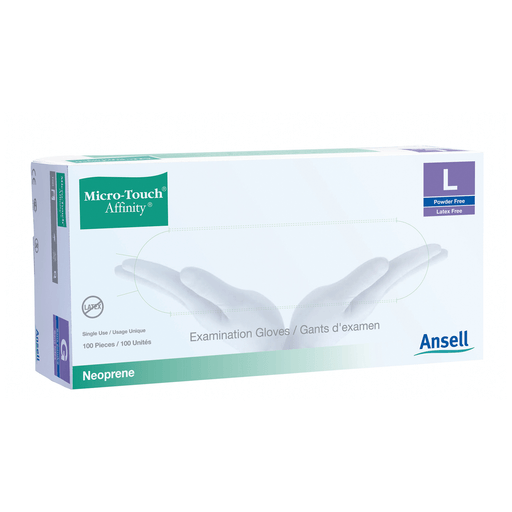 ANSELL MICRO-TOUCH AFFINITY SYNTHETIC EXAM GLOVES - Exam Gloves, X-Large, 100/bx, 10 bx/cs (Item on Manufacturer Backorder Inventory Limited when Available) | Quantity - 1x CS