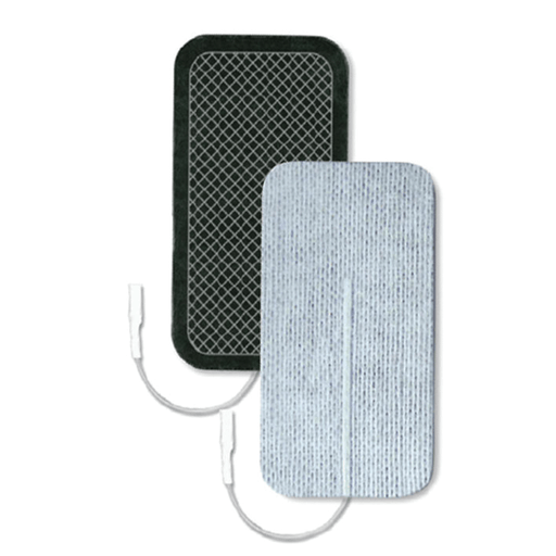 AXELGAARD ULTRASTIM WIRE ELECTRODES - UltraStim Wire Electrode, 2" x 4" Rectangle, 4/pk, 10 pk/bg, 1 bg/cs | Quantity - 1x CS