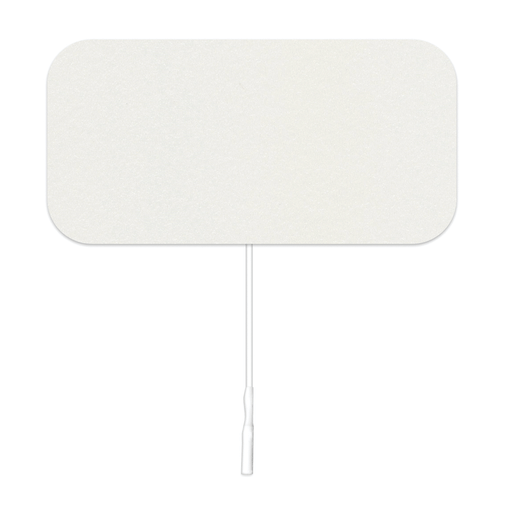 AXELGAARD VALUTRODE X FOAM ELECTRODES - ValuTrode X Electrode, White Foam Top, 2" x 4" Rectangle, 4/pk, 10 pk/bg, 1 bg/cs (091950) | Quantity - 1x CS