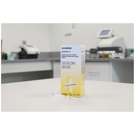 SIEMENS REAGENT & CONTROL STRIPS - Chek-Stix Urinalysis Control Strips, All Positive, 25/btl (10310482) (Item is Non-Returnable) | Quantity - 1x BTL