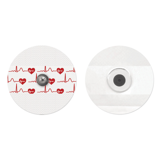 BIO PROTECH TELECTRODE ECG ELECTRODES - Electrode, Cloth, Adult, Round, 55mm, General Purpose, Stress & Holter, 50/pch, 20 pch/bx (24 bx/plt) (091959) | Quantity - 1x BX