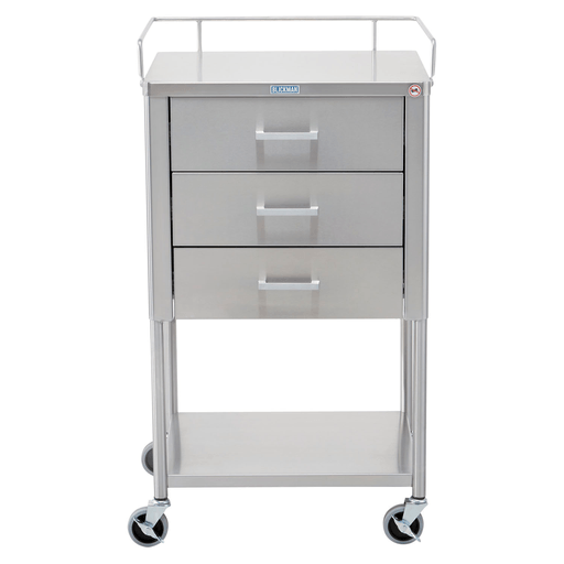 BLICKMAN TABLES - Saturn Table, 20"W x 34"H x 16"D, (3) Drawers (DROP SHIP ONLY) | Quantity - 1x EA