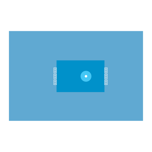 CARDINAL HEALTH CONVERTORS TIBURON DRAPES - Extremity Drape, 28 x 45, Absorbent, 2 1/2 Circular Elastic Fenestration, Cord-holding Tabs, 12/cs | Quantity - 1x CS