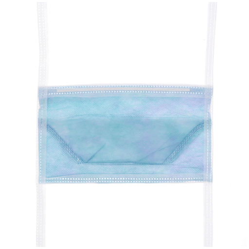 CARDINAL HEALTH ASTM LEVEL 3 PROCEDURE & SURGICAL MASKS - Surgical Mask, Tie-On, Pleated, Foam Anti-Fog, Integrated Eyeshield, Mediterranean Blue, 25/bx, 4 bx/cs(On Vendor Allocation - Availibility May Be Limited) | Quantity - 1x CS