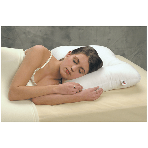 CORE PRODUCTS TRI-CORE CERVICAL SUPPORT PILLOW - Cervical Pillow, Gentle Support, Midsize, 22"x15" (56cm x 38cm), White | Quantity - 1x EA