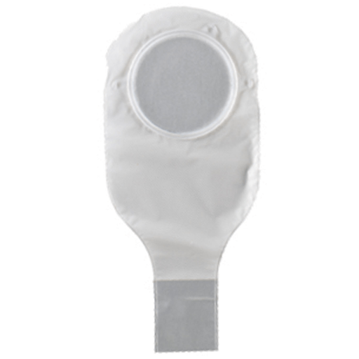 CONVATEC NATURA TWO-PIECE DRAINABLE POUCH - Drainable Pouch, 2-Piece, 12", 2-Sided Comfort Panel, Tail Clip, Opaque, 1 1/4" Flange, 20/bx | Quantity - 1x BX