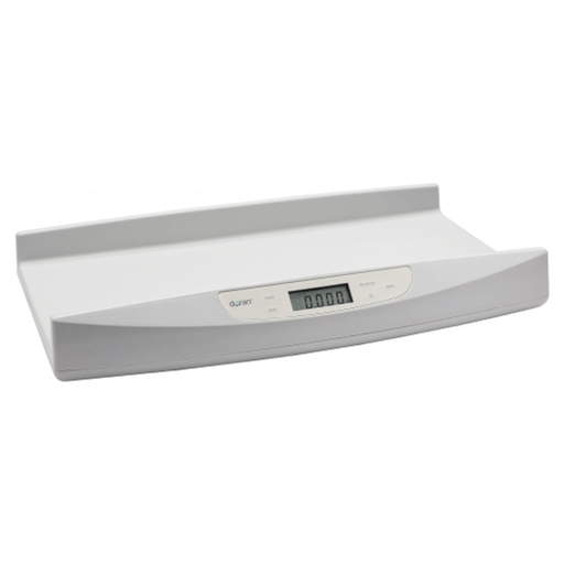 DORAN INFANT/PEDIATRIC SCALE - Digital Infant Lactation Scale, Wt. Capacity 45 lb x 0.1 oz (20 kg x 2 g), AC Adaptor, Large Platform 25"L x 11" D with Curved Sides | Quantity - 1x EA