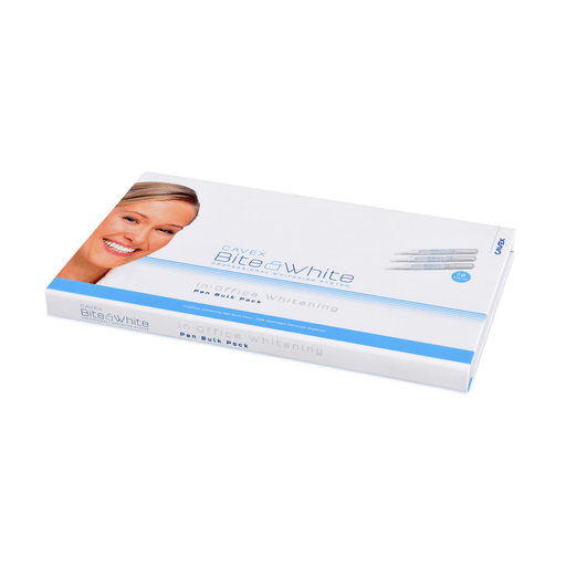 DUKAL CAVEX BITE&WHITE TEETH WHITENING - Bite&White In-Office HP25% Pen Bulk Pack, Includes: (12) 2-mL Whitening pens/bx | Quantity - 1x BX