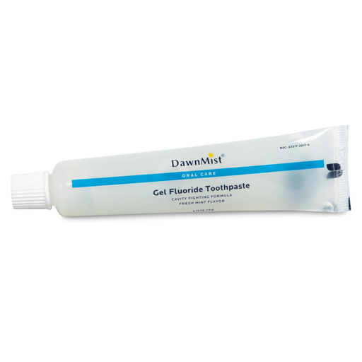 DUKAL DAWNMIST TOOTHPASTE - Toothpaste, Clear Gel, Fluoride, .85 oz Tube, 144/bx, 5 bx/cs | Quantity - 1x CS