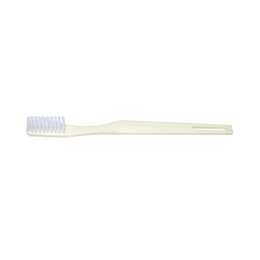 DUKAL DAWNMIST TOOTHBRUSH - Toothbrush, 30 Tuft, Ivory Handle, Clear Polypropylene Bristles, 144/bx, 10 bx/cs (27 cs/plt) | Quantity - 1x CS