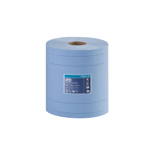 ESSITY TORK PAPER WIPER - Paper Wiper Plus, Centerfeed, 1-Ply, White, 9.8" x 15.2", 300 sht/bx, 2 bx/cs (90 cs/plt) | Quantity - 1x CS