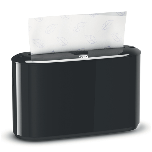 ESSITY TORK XPRESS HAND TOWEL DISPENSERS - Hand Towel Dispenser, Multifold, Elevation, Black, H2, Plastic, 17.5" x 11.9" x 4" (132 cs/plt) | Quantity - 1x EA