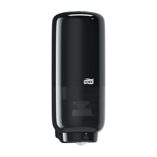 ESSITY TORK SOAP DISPENSERS - Automatic Dispenser, Foam, Universal, Black, S4, Plastic, 10.9" x 4.5" x 5.1" (84 cs/plt) | Quantity - 1x EA