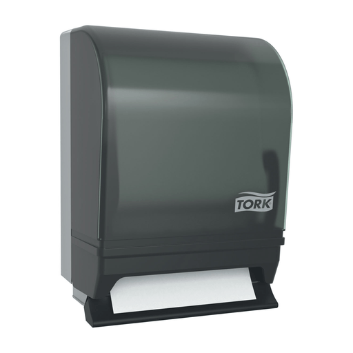 ESSITY TORK HAND TOWEL DISPENSERS - Hand Towel Roll Dispenser, Electronic, Universal, Black, H71, Plastic, 16" x 12.3" x 9.3" (54 cs/plt) | Quantity - 1x EA
