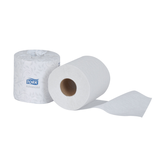 ESSITY TORK BATH TISSUE - Bath Tissue Roll, High Capacity, Advanced, White, 1-Ply, Embossed, T26, 625ft, 3.9" x 5.4", 36 rl/cs (48 cs/plt) | Quantity - 1x CS