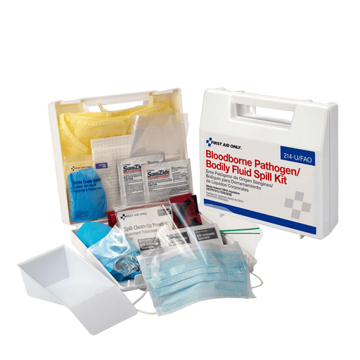 FIRST AID ONLY/ACME UNITED SPILL CLEAN UP KIT - BBP Spill Clean Up Kit, Plastic Case (DROP SHIP ONLY - $150 Minimum Order) | Quantity - 1x EA
