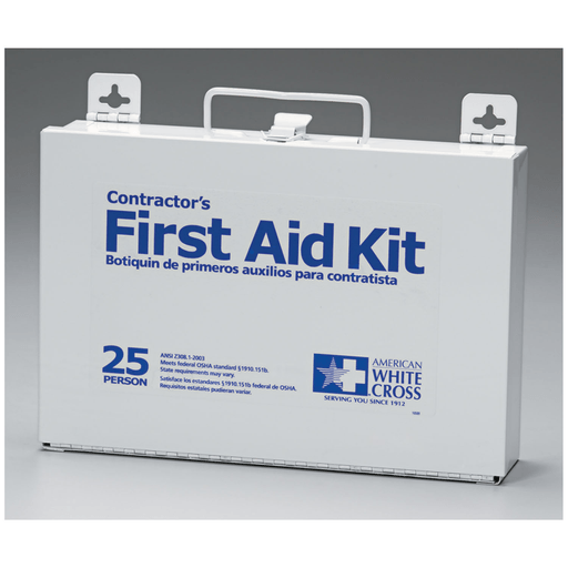 FIRST AID ONLY/ACME UNITED 25 PERSON BASIC BULK KIT - First Aid Kit, 25 Person, Metal Case (DROP SHIP ONLY - $150 Minimum Order) | Quantity - 1x EA