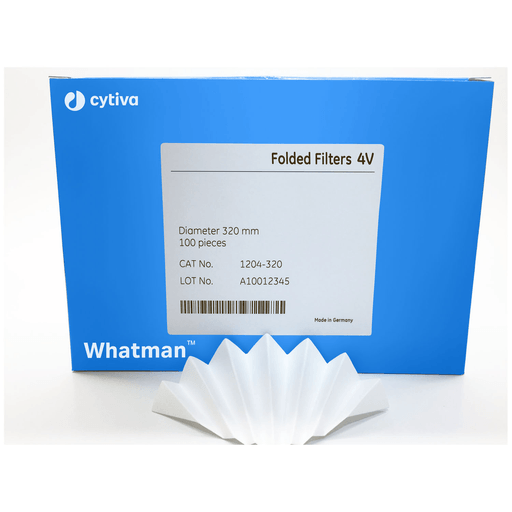 CYTIVA GRADE 4V QUALITATIVE FILTER PAPERS - Grade 4V Folded Filter Paper, Circle 27cm, 100/pk | Quantity - 1x PK