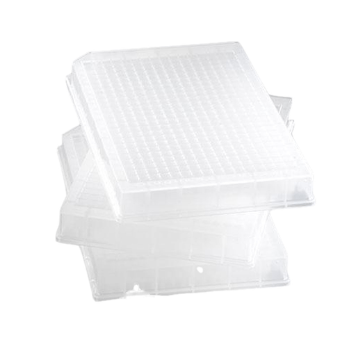 CYTIVA PALL ACROPREP FILTER PLATE - AcroPrep 384-Well Filter Plates, 100 L - 1.0 m Glass Fiber, Long Tips, Natural, 100/pk | Quantity - 1x PK