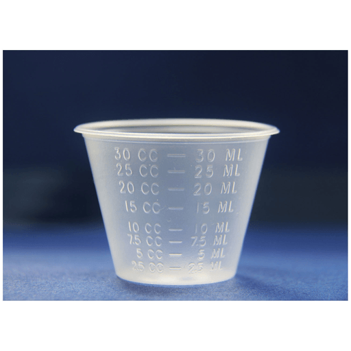 GMAX MEDICINE CUPS - Medicine Cup, 1 oz, Graduated mL/cc only, Translucent, 100/slv, 50 slv/cs (60 cs/plt) | Quantity - 1x CS