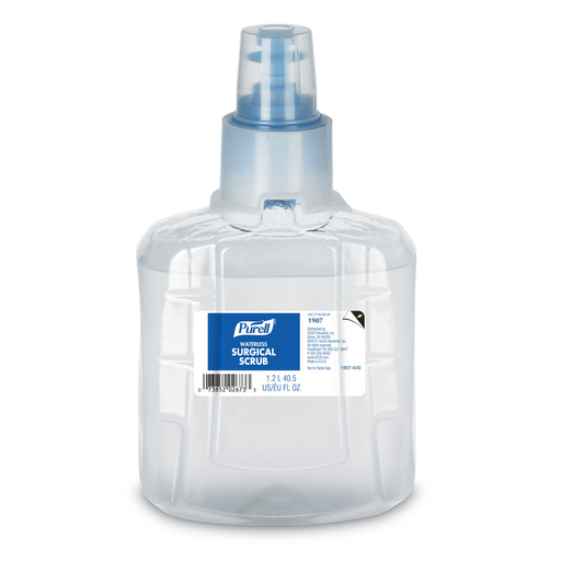 GOJO PURELL WATERLESS SURGICAL SCRUB - Surgical Scrub, Waterless, LTX 1200mL, Clear, 2/cs (HAZMAT Fees Apply, cannot ship via Air or to AK, GU, HI, MP, PR, VI) | Quantity - 1x CS