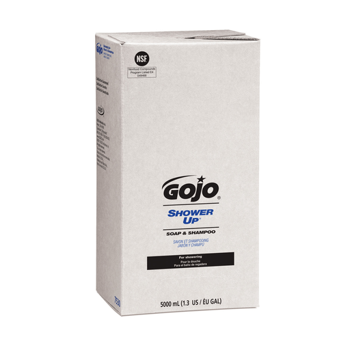 GOJO PRO 5000 BAG-IN-BOX SYSTEM - Shower Up Soap & Shampoo, 2/cs | Quantity - 1x CS