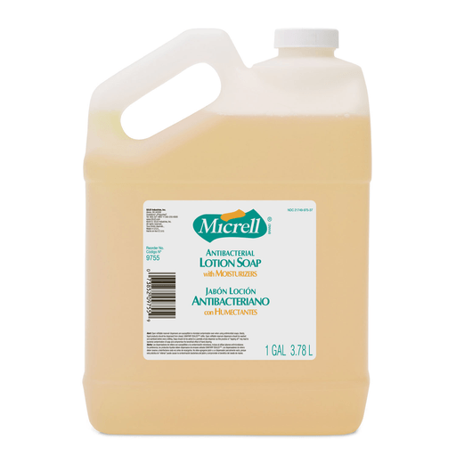 GOJO MICRELL ANTIBACTERIAL LOTION SOAP - Lotion Soap, Gallon, 4/cs (60 cs/plt) | Quantity - 1x CS