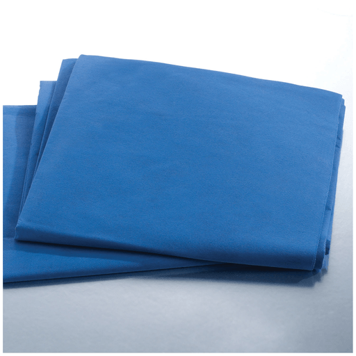 GRAHAM MEDICAL FLEXDRAPE ELITE PATIENT DRAPE - FlexDrape Patient Drape, Non-Woven, Blue, Fluid Resistant, Opaque, 50" x 84", 50/cs (48 cs/plt) | Quantity - 1x CS