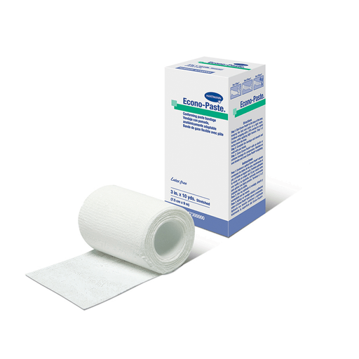 HARTMANN USA ECONO-PASTE CONFORMING ZINC-OXIDE PASTE BANDAGE - Zinc-Oxide Paste Bandage, 4" x 10 yds, 1 rl/bx, 12 bx/cs (126 cs/plt) | Quantity - 1x CS