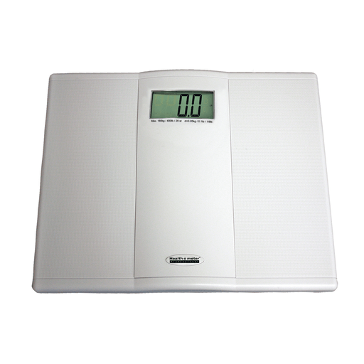 PELSTAR/HEALTH O METER PROFESSIONAL SCALE - DIGITAL FLOOR SCALE - Digital Floor Scale with Remote Display & Serial Port, Power Adapter ADPT40 Included, 400 lb Capacity (DROP SHIP ONLY) | Quantity - 1x EA