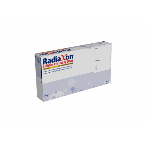 INNOVATIVE RADIAXON PI RADIATION ATTENUATING GLOVES - Gloves, Radiation Attenuation, Lead-Free, Polyisoprene, 6.0, Black, 5 pr/bx, 4 bx/cs | Quantity - 1x CS