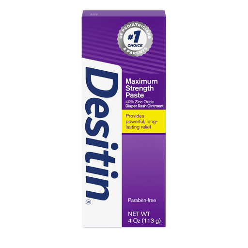 KENVUE DESITIN OINTMENTS & CREAMS - Desitin Ointment, Maximum Strength, 4 oz, 36/cs (Pricing Subject to Change without Prior Notification) | Quantity - 1x CS