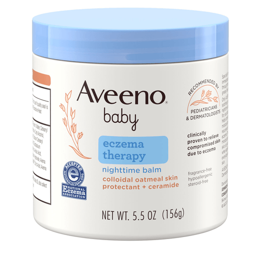KENVUE AVEENO BABY ECZEMA TREATMENT - Aveeno Baby Eczema Therapy Night Time Balm, 5.5 oz, 3/bx, 4 bx/cs (Pricing Subject to Change without Prior Notification) | Quantity - 1x CS
