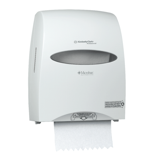 KIMBERLY-CLARK WINDOWS EHRT ELECTRONIC DISPENSER - Sanitouch Dispenser, Touchless, Pearl White, Use with 50606, 50500 & 02000 (DROP SHIP ONLY) | Quantity - 1x EA