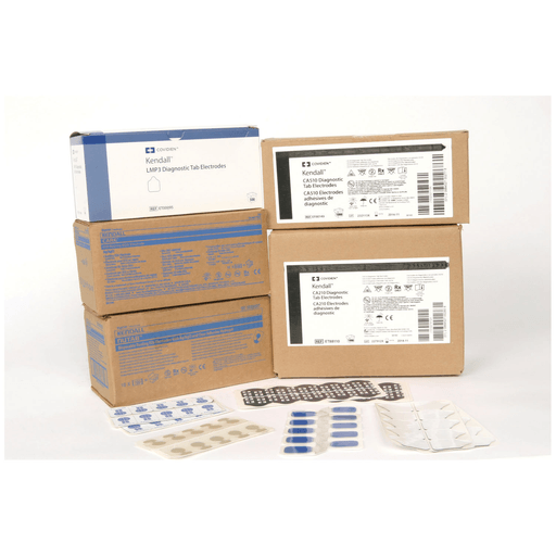 CARDINAL HEALTH RESTING ECG TAB ELECTRODES - ECG Electrode, Resting, 5500 Q-Trace Gold, 100/pk, 20 pk/cs (300 cs/plt)(Continental US Only) | Quantity - 1x CS