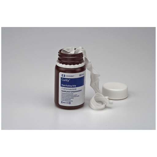CARDINAL HEALTH CURITY PACKING STRIPS - Packing Strip, Iodoform, x 5 yds, 12/cs(Manufacturer Backorder - Inventory Limited when Available) | Quantity - 1x CS