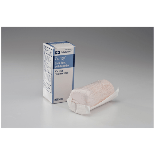 CARDINAL HEALTH CURITY UNNA BOOT BANDAGE - Unna Boot Bandage, 3" x 10 yds, 1 rl/bx, 12 bx/cs | Quantity - 1x CS