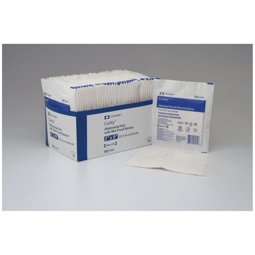 CARDINAL HEALTH CURITY ABDOMINAL PADS - Abdominal Pad, Non-Sterile, Bulk, 7" x 8", 648/cs | Quantity - 1x CS