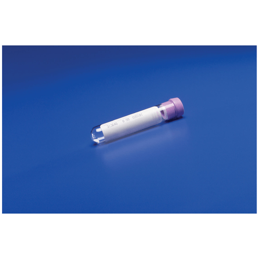 CARDINAL HEALTH STANDARD BLOOD COLLECTION TUBES - Monoject Tube, 10 x 64mm, Lavender Stopper, 3mL Draw, Stopper Coating Glycerine, EDTA (K3) 0.06mL, 7.5% Solution, 1000/cs | Quantity - 1x CS