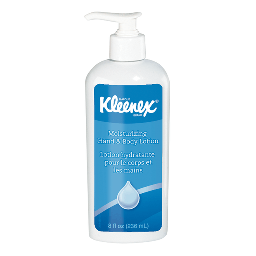 KIMBERLY-CLARK KLEENEX HAND & BODY LOTION - Hand & Body Lotion, 8 oz, 12/cs (To Be DISCONTINUED) | Quantity - 1x CS
