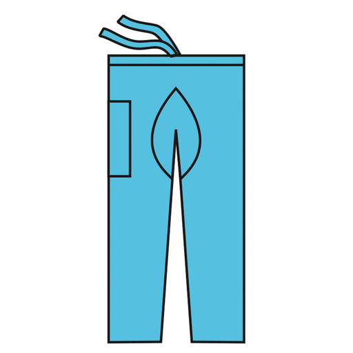 HALYARD SCRUB SUIT - Scrub Pants, Blue, X-Large, 48/cs | Quantity - 1x CS