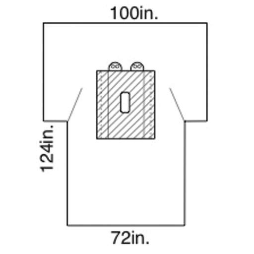 HALYARD DRAPES - Basic Ophthalmic Drape, 40/cs | Quantity - 1x CS