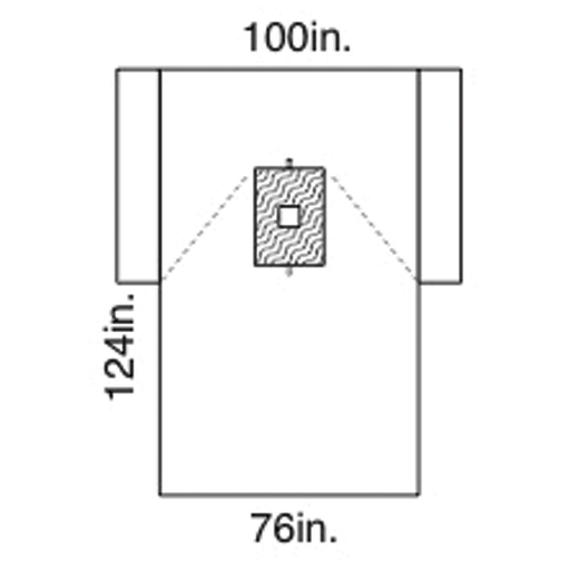 HALYARD DRAPES - Basic Ophthalmic Drape, 40/cs | Quantity - 1x CS