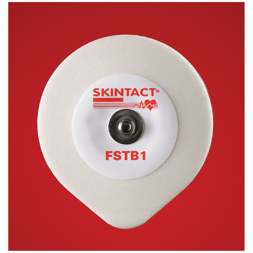 LEONHARD LANG SKINTACT STRESS TEST & HOLTER ECG ELECTRODES - Stress Test ECG Electrode, 50mm, Aqua-Wet Gel, Snap Connector, Foam Backing, Enhanced Adhesive, 1200/bx | Quantity - 1x BX