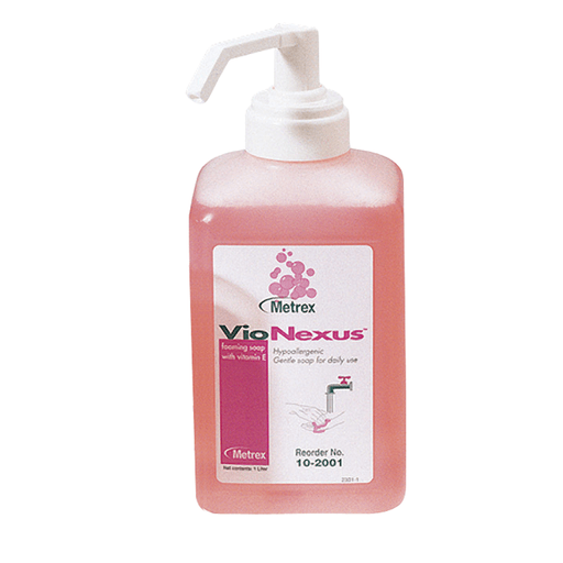 METREX VIONEXUS FOAMING SOAP WITH VITAMIN E - VioNexus 1 Liter Foaming Soap & Vitamin E, 6/cs (60 cs/plt) | Quantity - 1x CS
